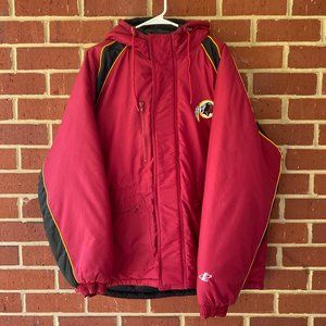 Vintage Redskins Logo Athletic Winter Coat Size L